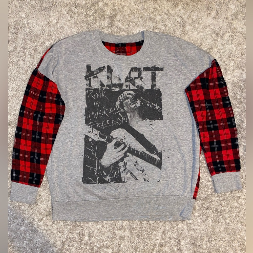 Women's Kurt Cobain Sweatshirt- small